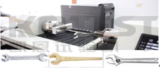 凱恩雙頭呆扳手扭轉(zhuǎn)試驗機活扳手扭力測試機,旋具扭矩試驗機圖片